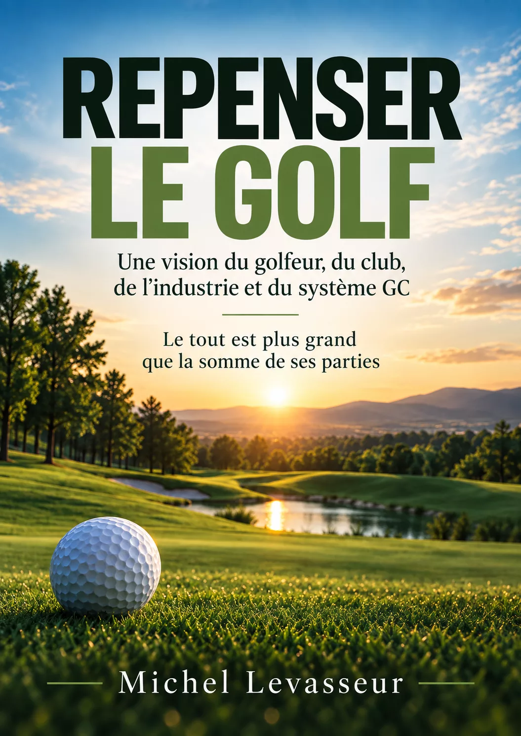 Couverture du livre Repenser le golf